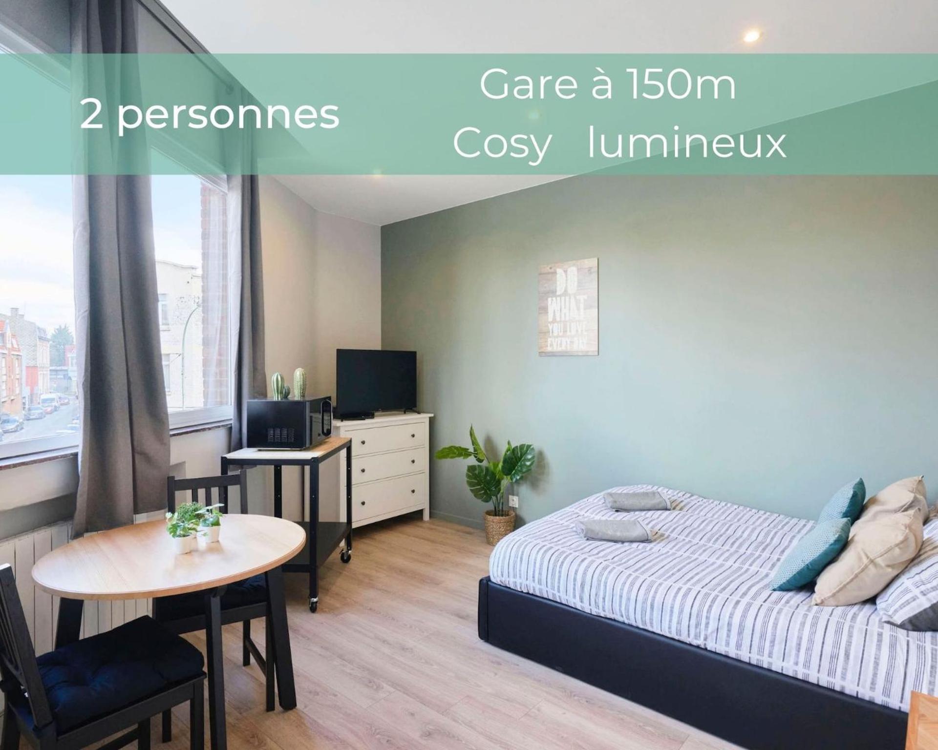Locationstourcoing - Le Croise Appartement Buitenkant foto